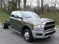 2021 Olive Green Pearl Ram 3500 Tradesman Crew Cab 4x4 Chassis  photo #4