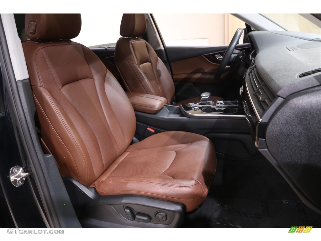 Nougat Brown Interior 2018 Audi Q7 3.0 TFSI Prestige quattro Photo #141435580