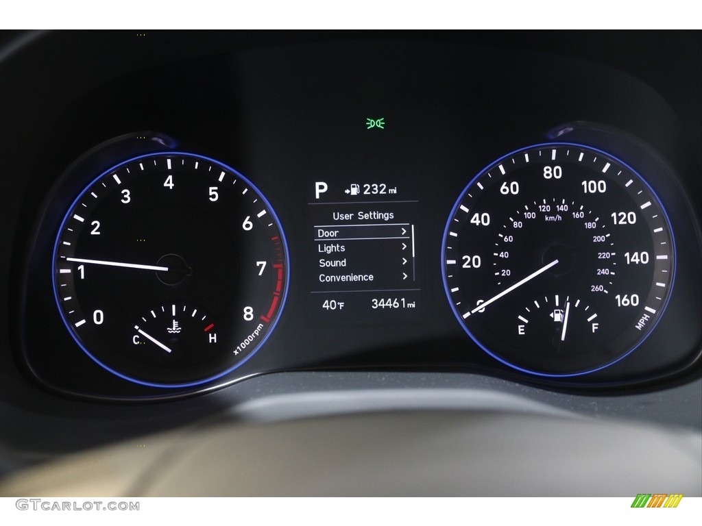 2018 Hyundai Kona SE AWD Gauges Photos