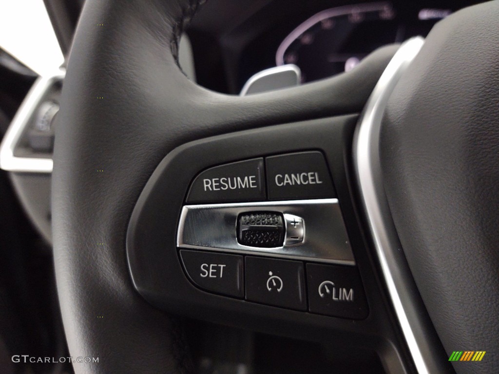 2021 3 Series 330e Sedan - Black Sapphire Metallic / Black photo #15