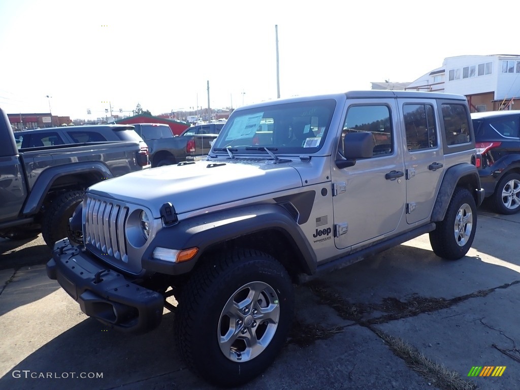 2021 Wrangler Unlimited Freedom Edition 4x4 - Billet Silver Metallic / Black photo #1