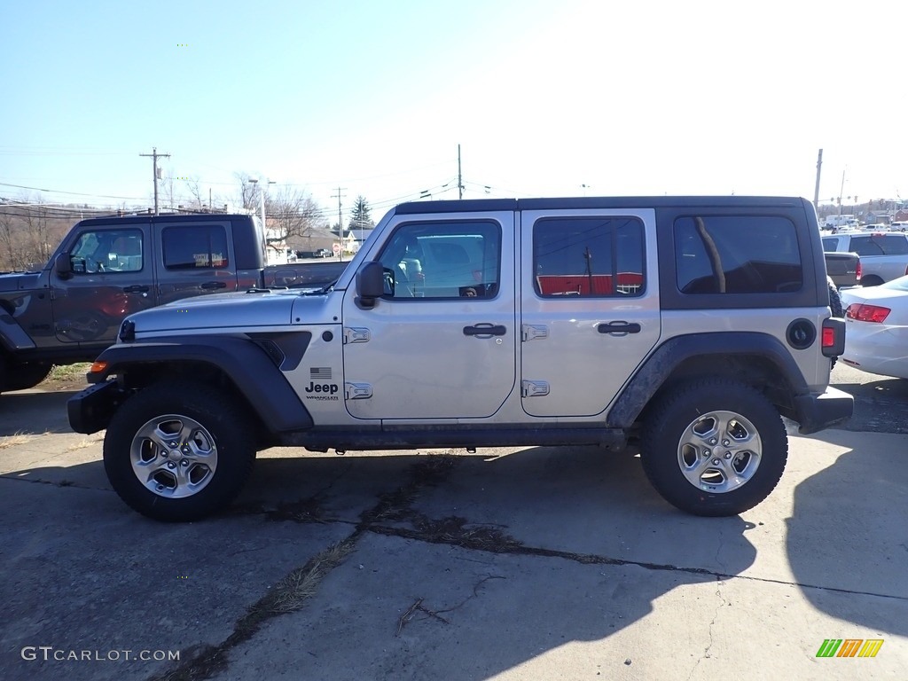 2021 Wrangler Unlimited Freedom Edition 4x4 - Billet Silver Metallic / Black photo #2