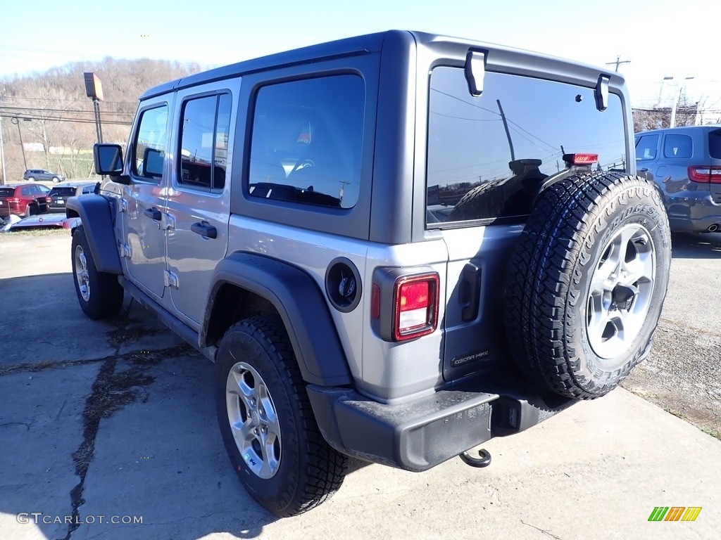 2021 Wrangler Unlimited Freedom Edition 4x4 - Billet Silver Metallic / Black photo #3