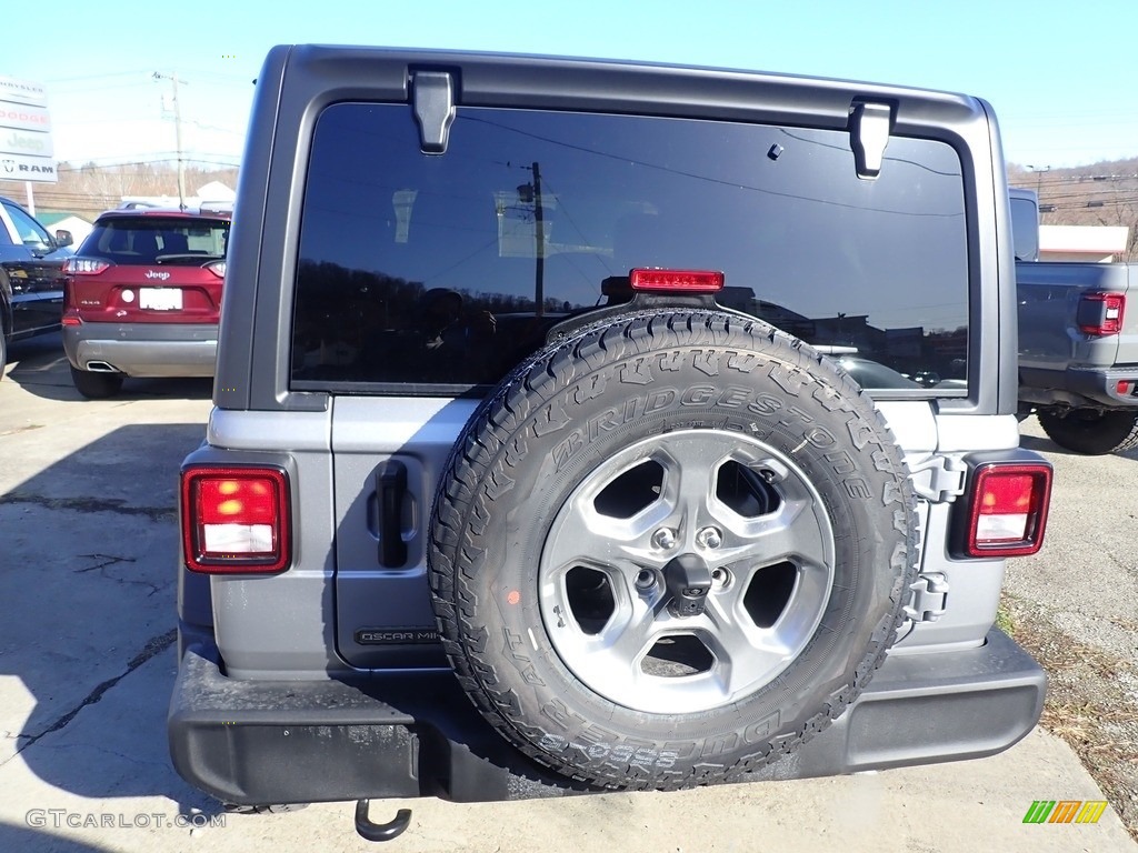 2021 Wrangler Unlimited Freedom Edition 4x4 - Billet Silver Metallic / Black photo #4
