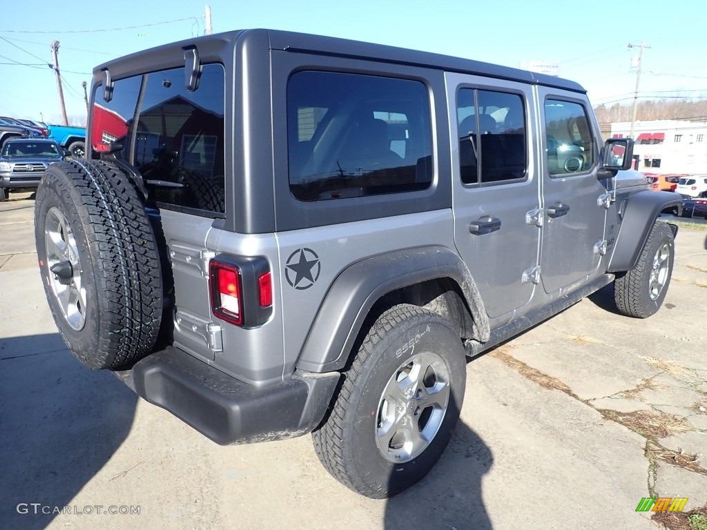 2021 Wrangler Unlimited Freedom Edition 4x4 - Billet Silver Metallic / Black photo #5