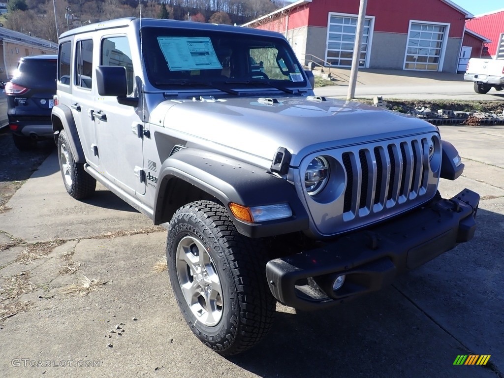 2021 Wrangler Unlimited Freedom Edition 4x4 - Billet Silver Metallic / Black photo #7