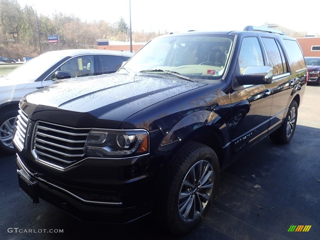 2017 Navigator Select 4x4 - Black Velvet / Medium Light Stone photo #1