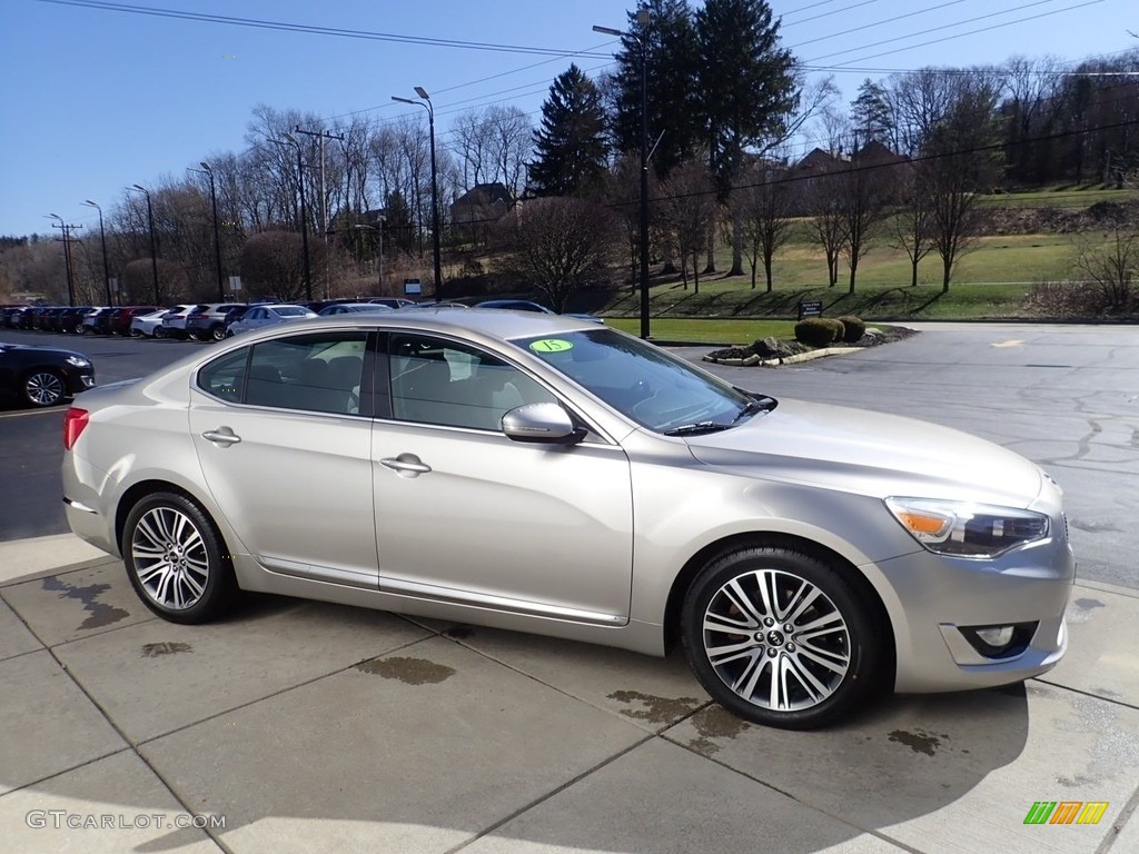 Satin Metal 2015 Kia Cadenza Premium Exterior Photo #141440329