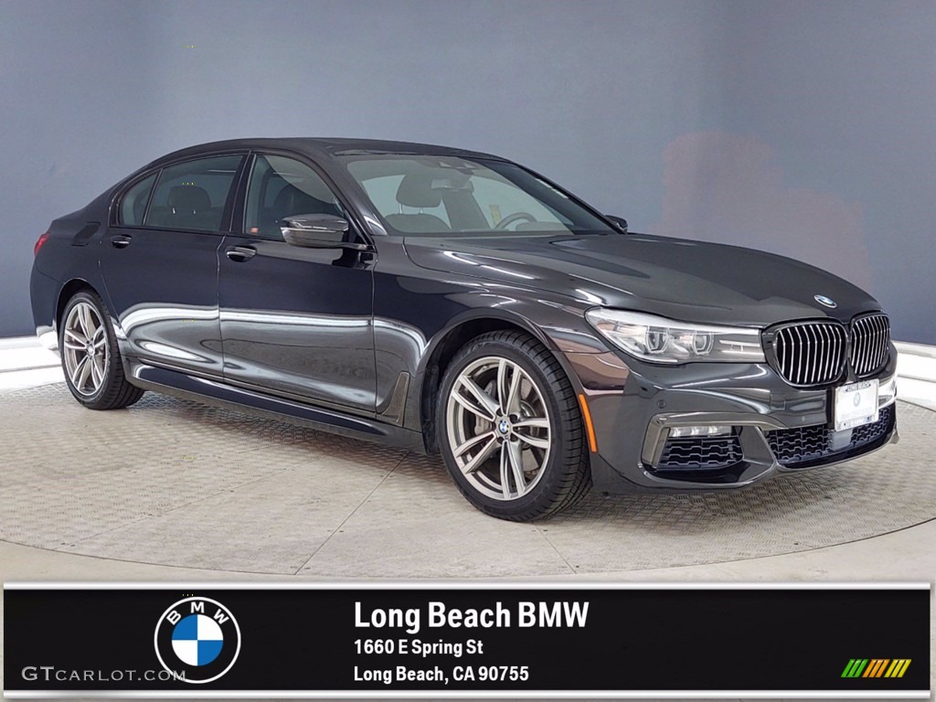 2018 7 Series 740i xDrive Sedan - Black Sapphire Metallic / Black photo #1
