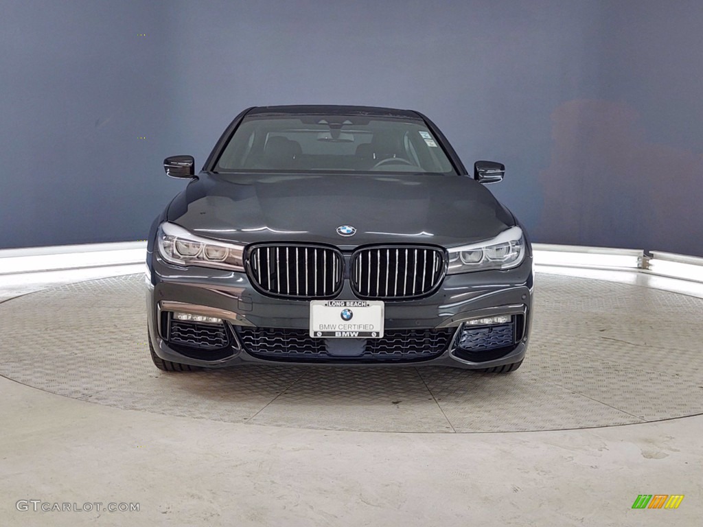 2018 7 Series 740i xDrive Sedan - Black Sapphire Metallic / Black photo #2