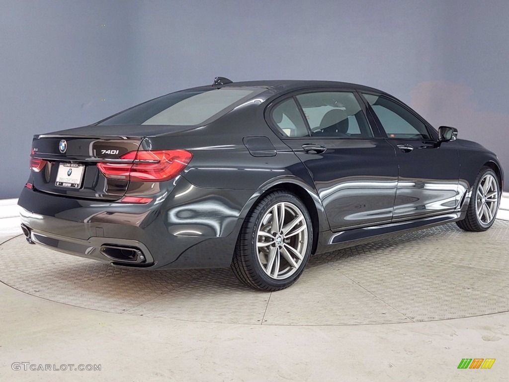 2018 7 Series 740i xDrive Sedan - Black Sapphire Metallic / Black photo #5