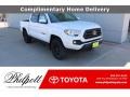 2021 Super White Toyota Tacoma SR5 Double Cab  photo #1