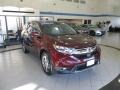 2018 Basque Red Pearl II Honda CR-V EX-L AWD  photo #3