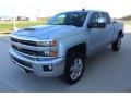 Silver Ice Metallic - Silverado 2500HD LTZ Crew Cab 4WD Photo No. 4