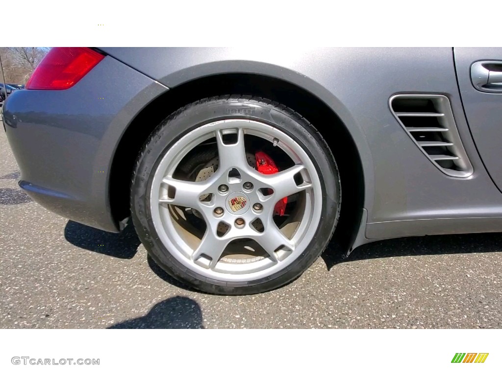 2007 Boxster S - Meteor Grey Metallic / Black photo #18