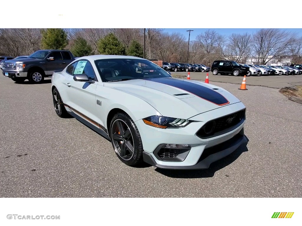 Fighter Jet Gray 2021 Ford Mustang Mach 1 Exterior Photo #141442022