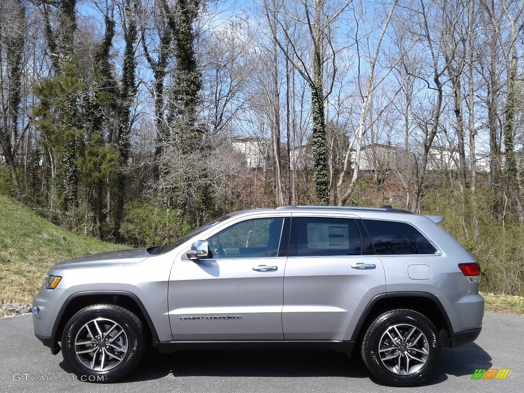 2021 Grand Cherokee Limited 4x4 - Billet Silver Metallic / Black photo #1