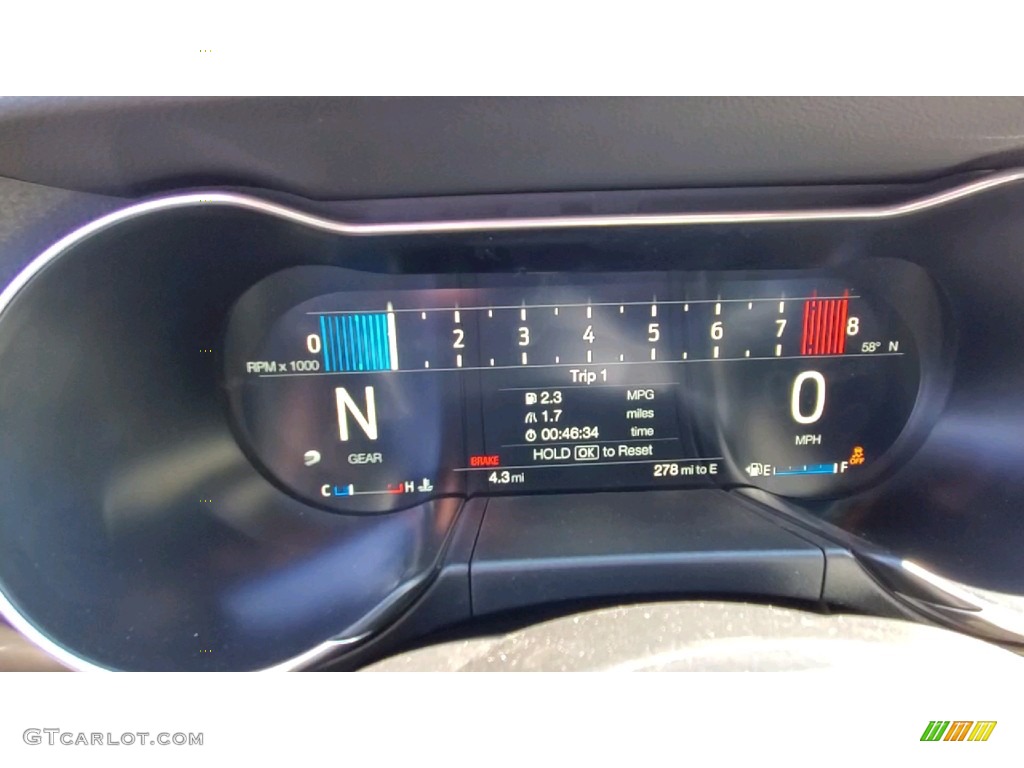2021 Ford Mustang Mach 1 Gauges Photo #141442318