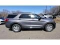 2021 Carbonized Gray Metallic Ford Explorer XLT 4WD  photo #8