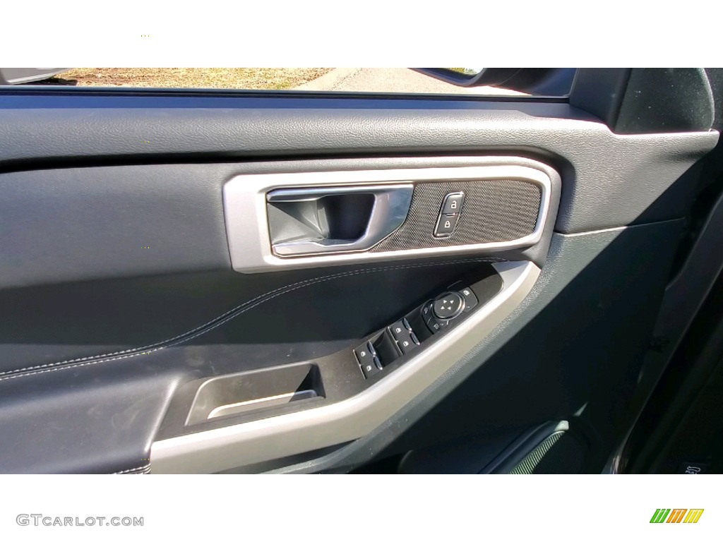 2021 Explorer XLT 4WD - Carbonized Gray Metallic / Ebony photo #12