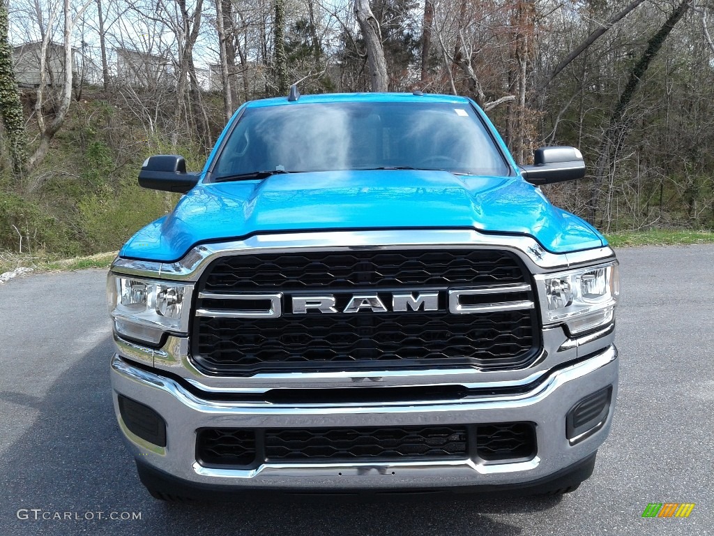 2021 2500 Tradesman Crew Cab 4x4 - New Holland Blue / Black photo #3