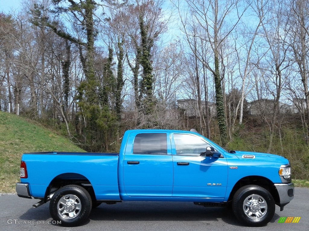2021 2500 Tradesman Crew Cab 4x4 - New Holland Blue / Black photo #5