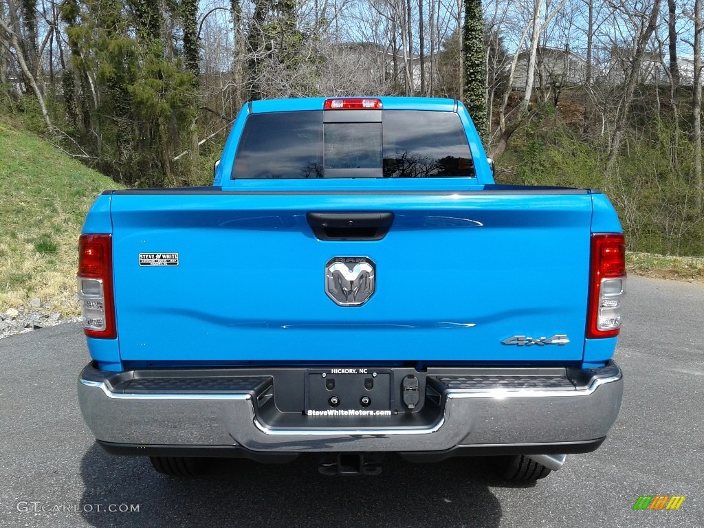 2021 2500 Tradesman Crew Cab 4x4 - New Holland Blue / Black photo #7