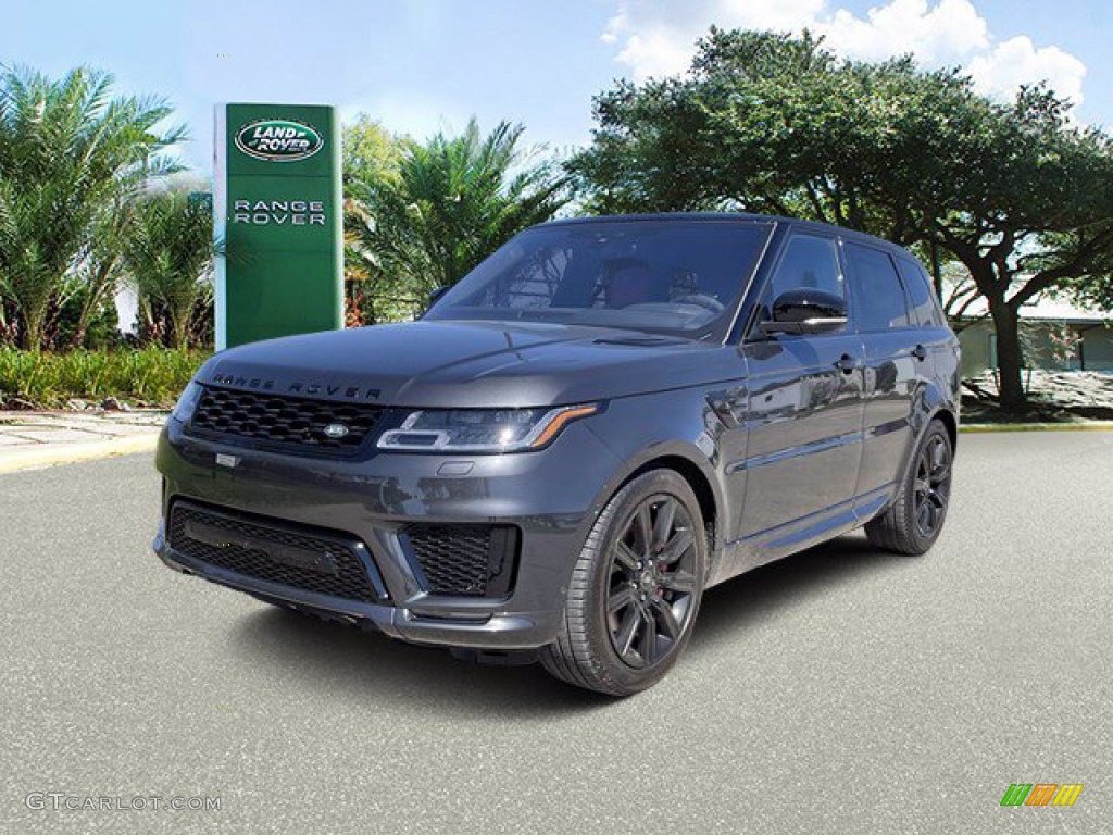 2021 Range Rover Sport HST - Carpathian Gray Metallic / Ebony photo #2