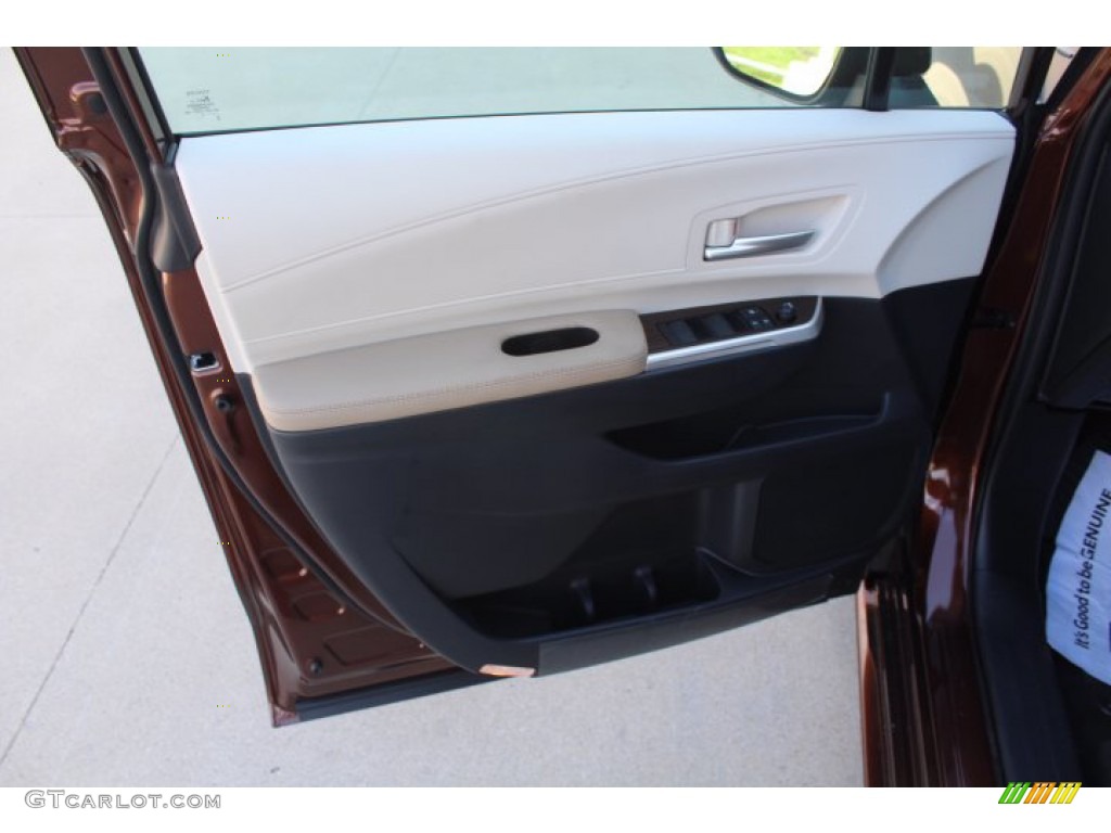 2021 Sienna XLE Hybrid - Sunset Bronze Mica / Chateau photo #9