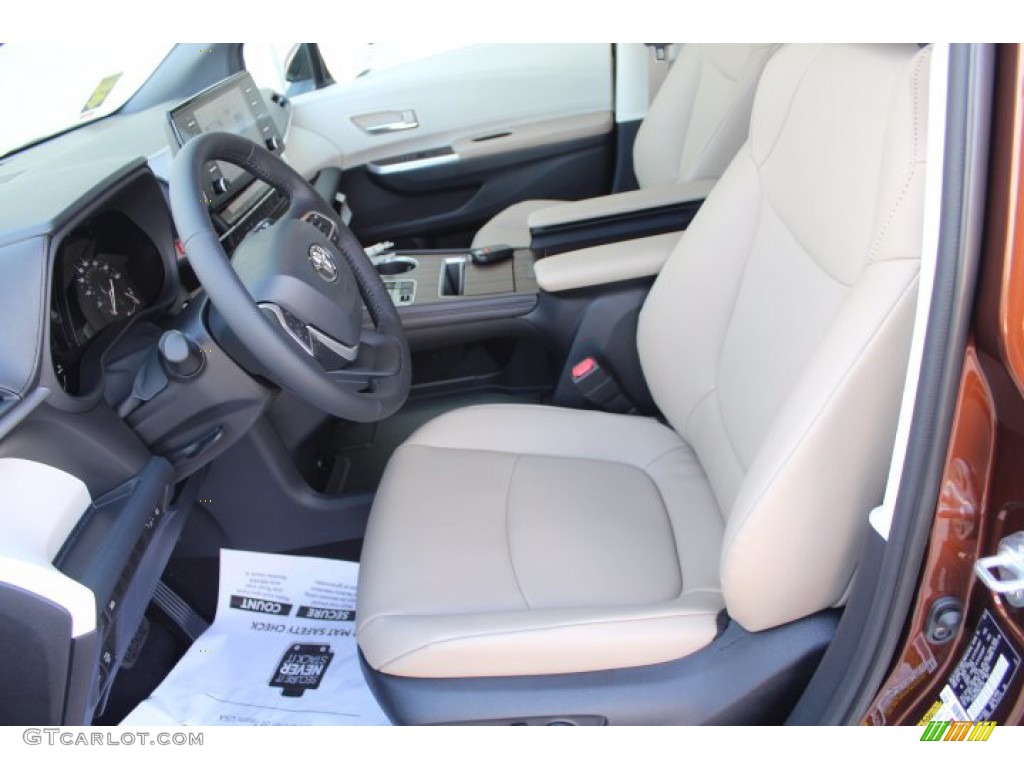 2021 Sienna XLE Hybrid - Sunset Bronze Mica / Chateau photo #10