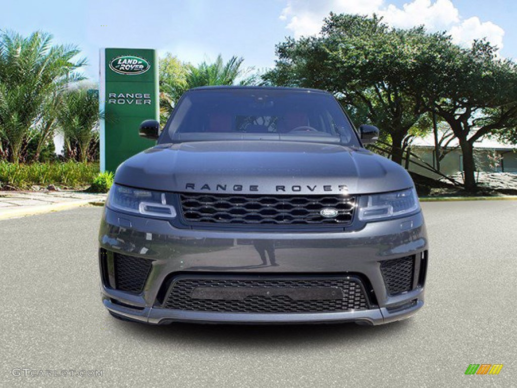 2021 Range Rover Sport HST - Carpathian Gray Metallic / Ebony photo #10