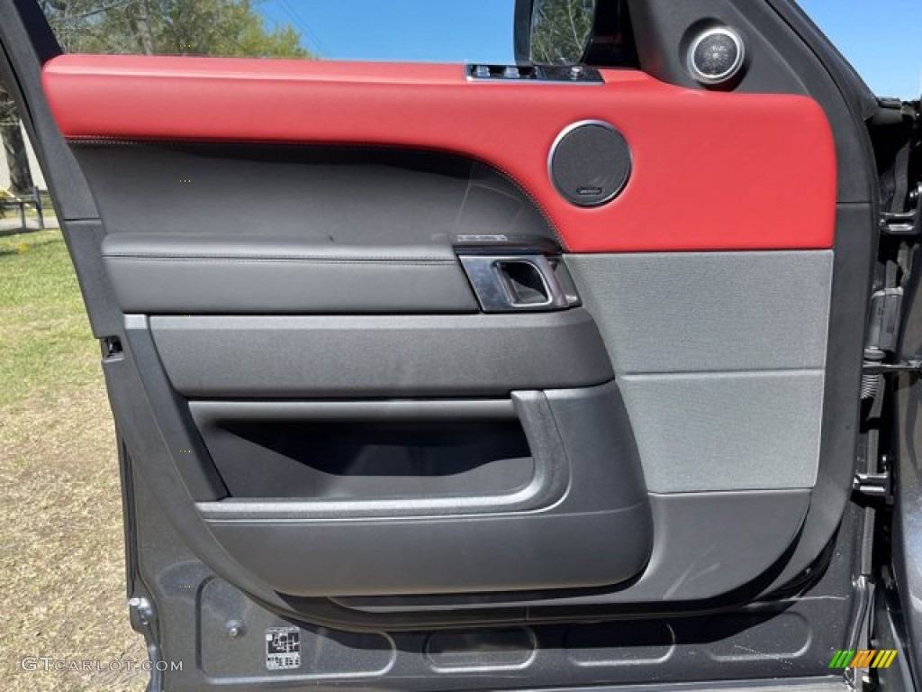 2021 Range Rover Sport HST - Carpathian Gray Metallic / Ebony photo #13