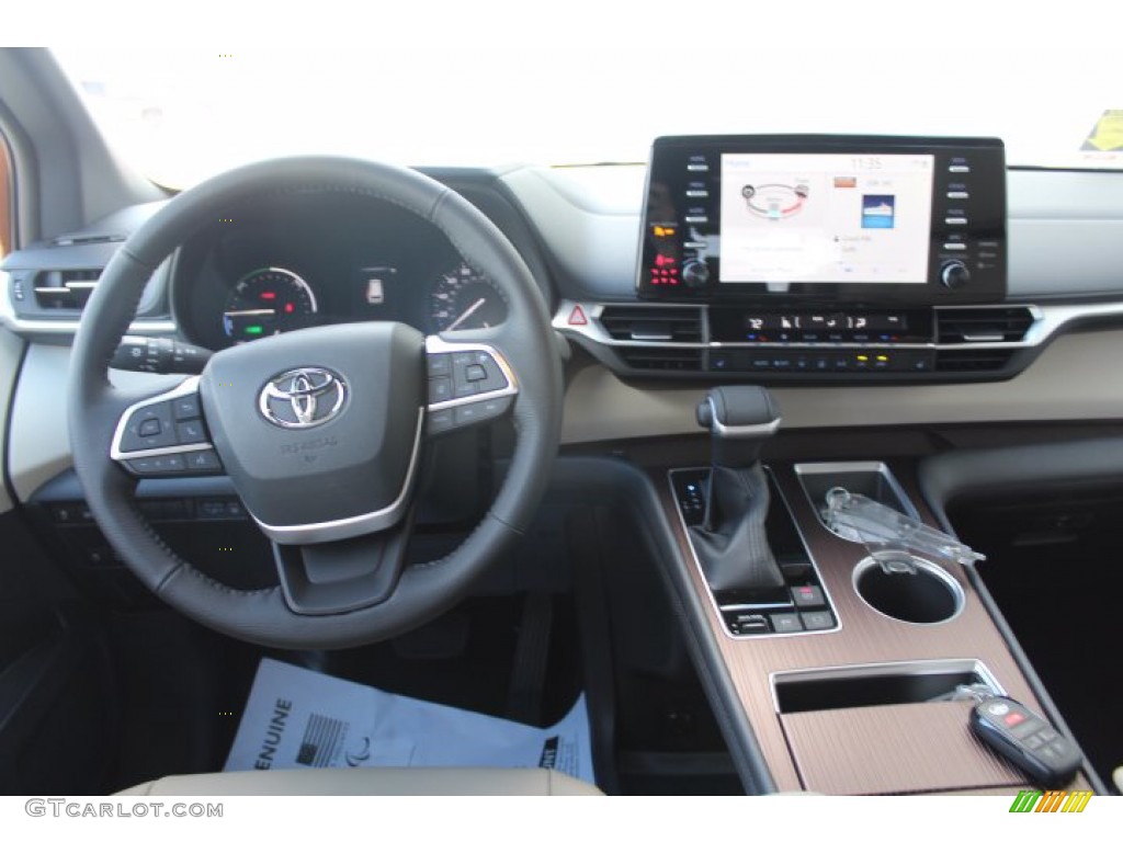2021 Sienna XLE Hybrid - Sunset Bronze Mica / Chateau photo #19