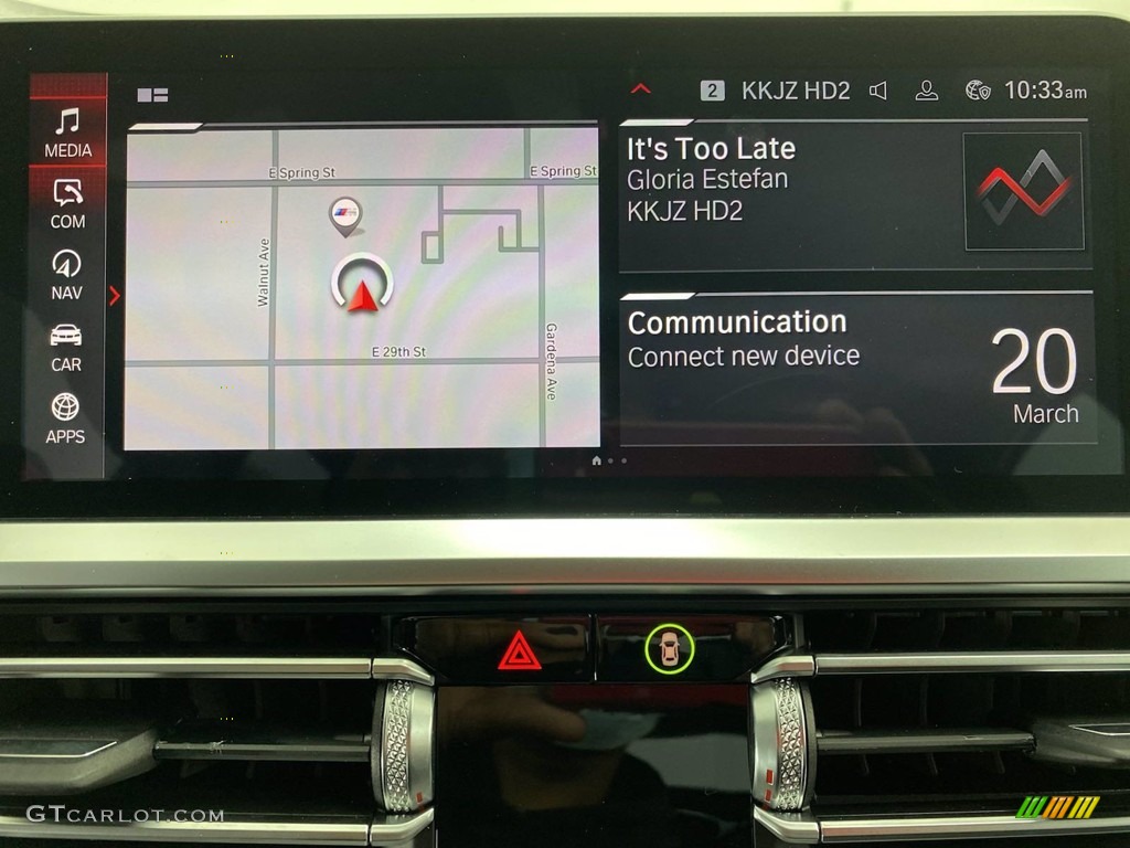 2021 BMW M3 Competition Sedan Controls Photo #141445178