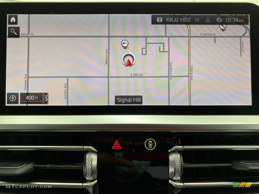 2021 BMW M3 Competition Sedan Navigation Photo #141445193