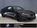 Black Sapphire Metallic 2021 BMW M4 Competition Coupe