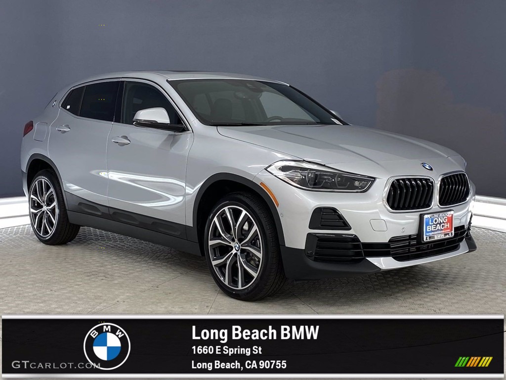 2021 X2 sDrive28i - Glacier Silver Metallic / Black photo #1