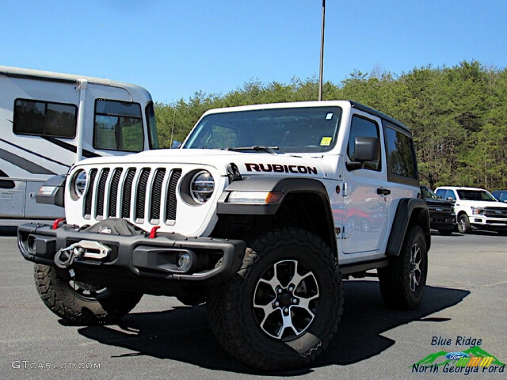 Bright White Jeep Wrangler