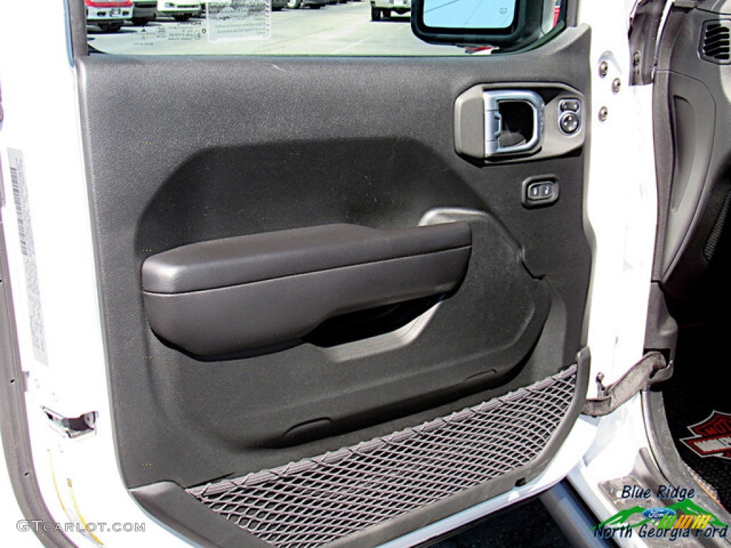 2020 Wrangler Rubicon 4x4 - Bright White / Black photo #10