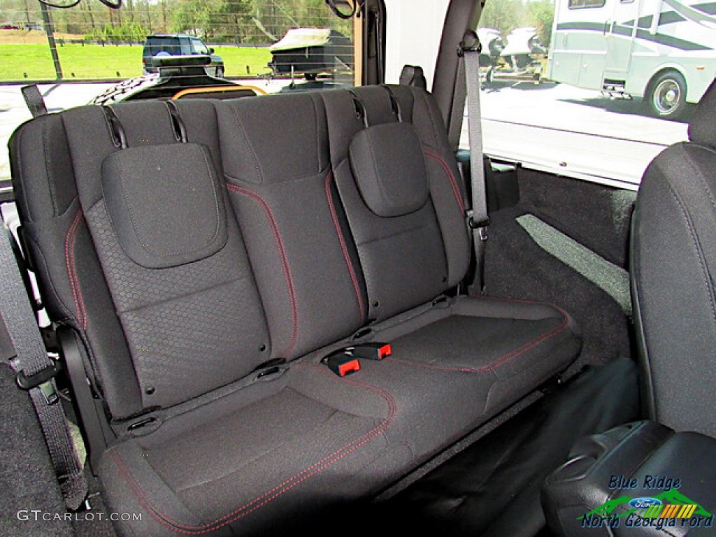 2020 Wrangler Rubicon 4x4 - Bright White / Black photo #13