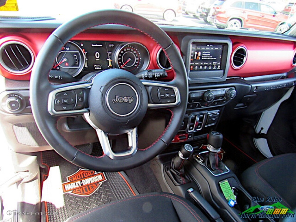 2020 Wrangler Rubicon 4x4 - Bright White / Black photo #15