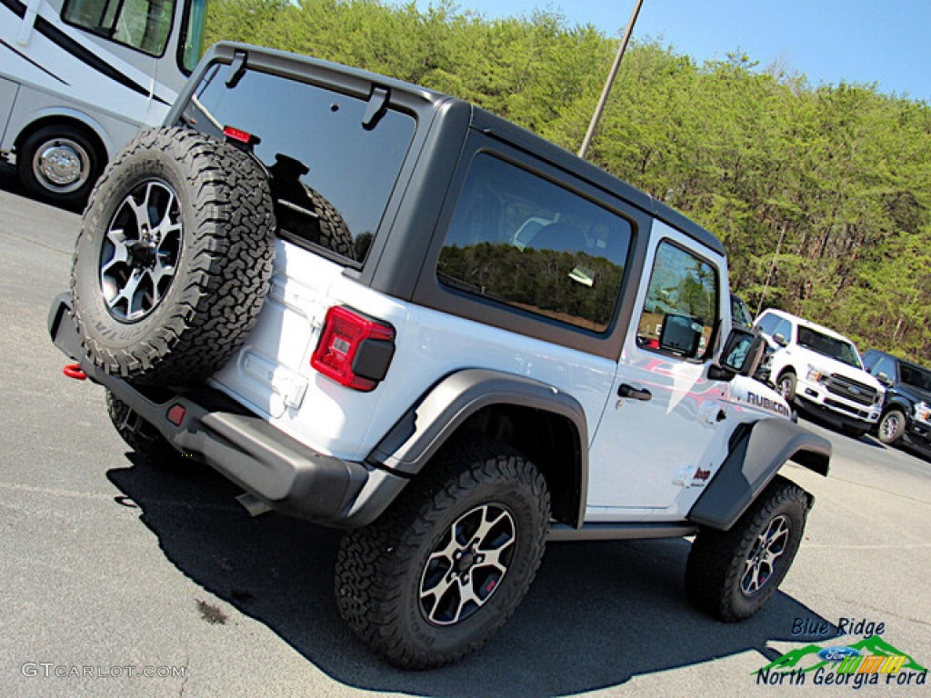 2020 Wrangler Rubicon 4x4 - Bright White / Black photo #30