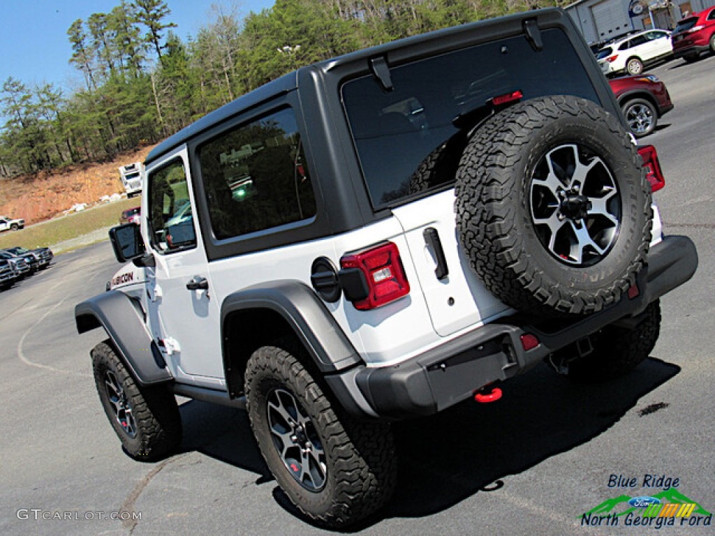 2020 Wrangler Rubicon 4x4 - Bright White / Black photo #31