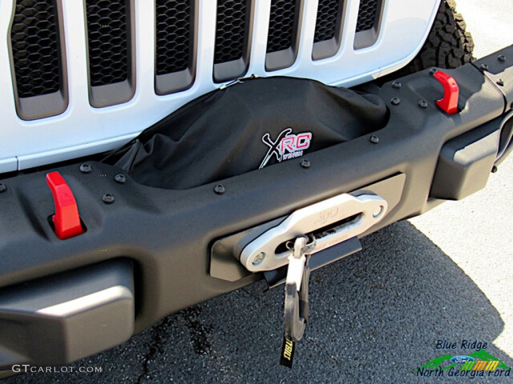 2020 Wrangler Rubicon 4x4 - Bright White / Black photo #32