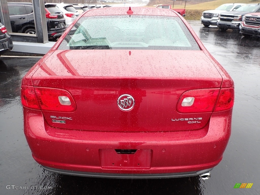 2011 Lucerne CXL - Crystal Red Tintcoat / Titanium photo #11
