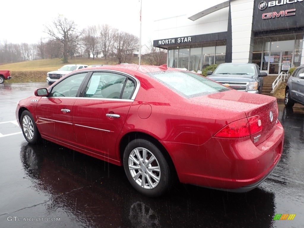 2011 Lucerne CXL - Crystal Red Tintcoat / Titanium photo #13