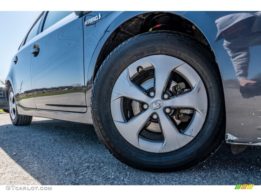2013 Prius Four Hybrid - Winter Gray Metallic / Misty Gray photo #2