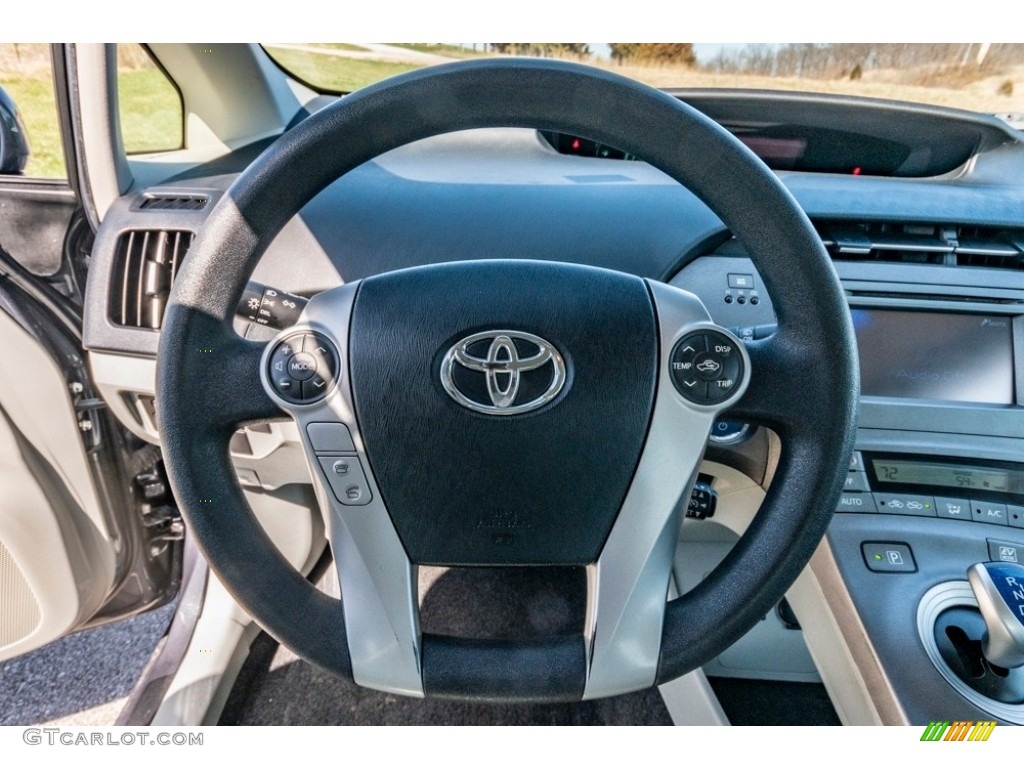 2013 Prius Four Hybrid - Winter Gray Metallic / Misty Gray photo #33