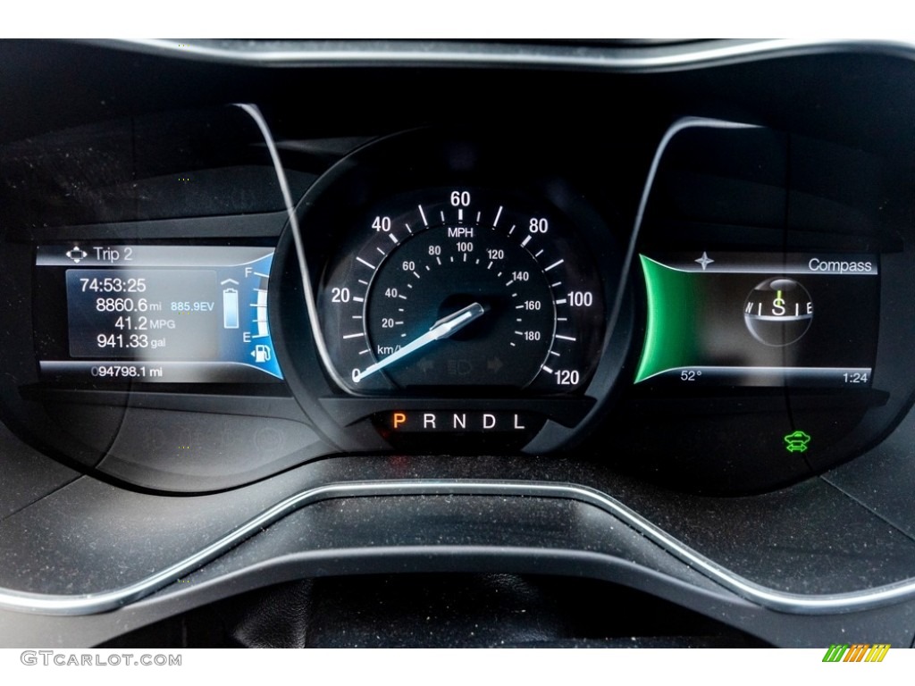 2014 Ford Fusion Hybrid S Gauges Photo #141450628