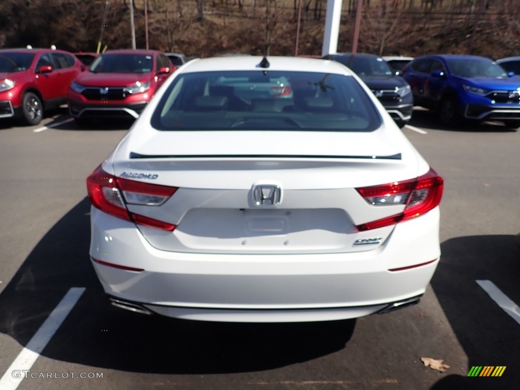2021 Accord Sport SE - Platinum White Pearl / Black photo #3